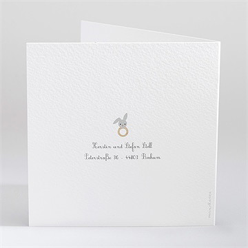 Geburtskarte Zärtlichkeit Junge - Vue 3