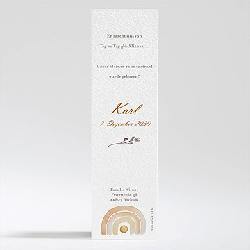 Geburtskarte Glücksmoment - Vue 2