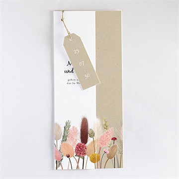 Hochzeitseinladung Feldblumenstrauß - Vue 3