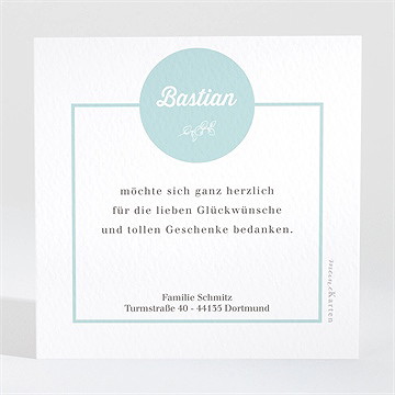 Dankeskarte Geburt Fotos