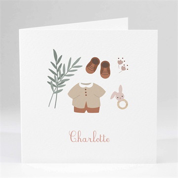 Geburtskarte Meine kleinen sachen