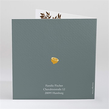 Geburtskarte Zitronen - vue 3