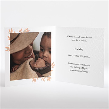 Geburtskarte Tiefe Eleganz - Vue 2