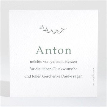 Dankeskarte Geburt Großer bruder