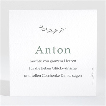 Dankeskarte Geburt Großer Bruder