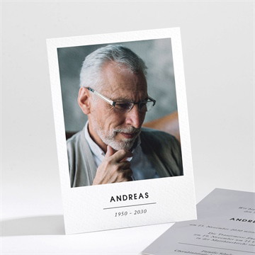 Trauerkarte abschied