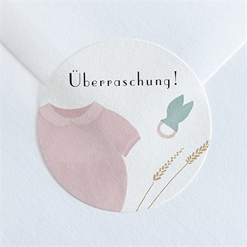Sticker Geburt meine kleinen sachen mädchen