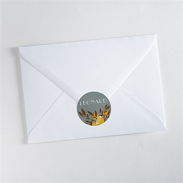 Sticker Geburt zitronen - Mise en situation