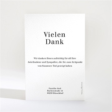 Trauerdanksagung Für Die Ewigkeit - vue 2