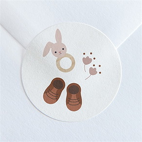 Sticker Geburt meine kleinen sachen
