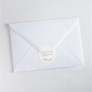 Sticker Geburt hübsche zeichnung - Vue 2