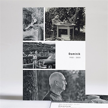 Trauerkarte fotoauswahl