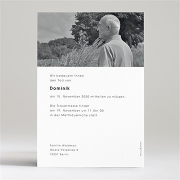 Trauerkarte fotoauswahl - vue 2