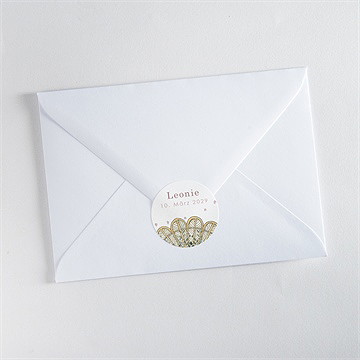 Sticker Geburt Wiege Mädchen - Vue 3