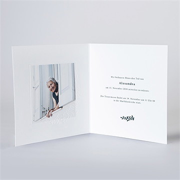 Trauerkarte blätterzweig - vue 3