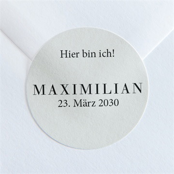 Sticker Geburt Kleines porträt