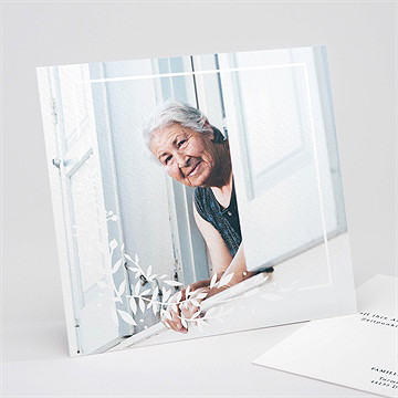 Trauerdanksagung Blätterzweig