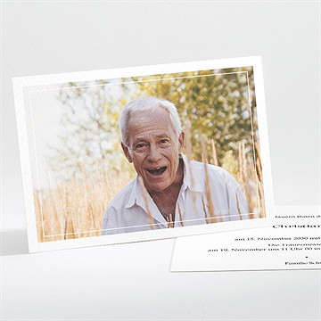 Trauerkarte seine freude