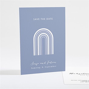 Save the Date Karte triumphbogen