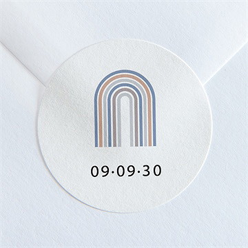 Aufkleber Hochzeit triumphbogen