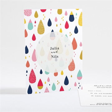 Antwortkarte Hochzeit illumination