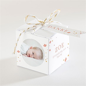 Geschenkbox Taufe subtiles flechten