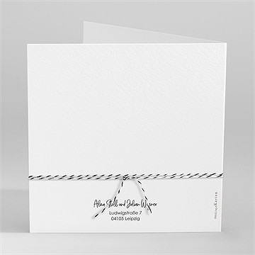 Hochzeitseinladung blühende schönheit - vue 4