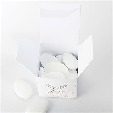 Geschenkbox Taufe kleines kaninchen - Vue 4
