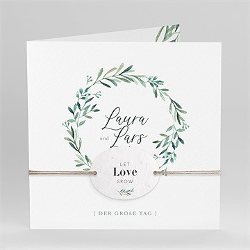 Hochzeitseinladung liebessamen