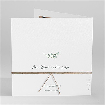 Hochzeitseinladung liebessamen - vue 4