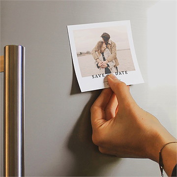 Save the Date Karte vor dem objektiv - magnet - Vue 2