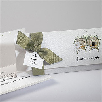 Hochzeitseinladung Landkunstliebe