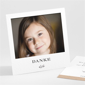 Dankeskarte Kommunion Elegante kommunion