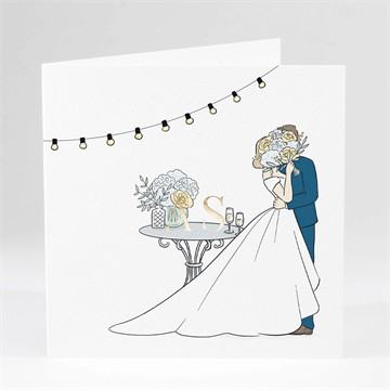 Hochzeitseinladung liebespaar