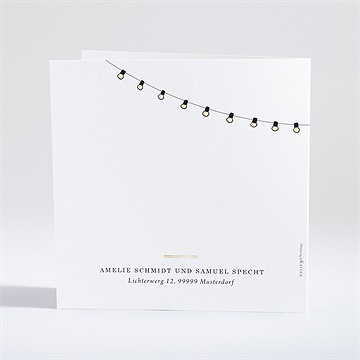 Hochzeitseinladung liebespaar - Vue 4