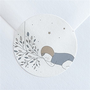 Sticker Geburt traum