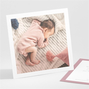 Dankeskarte Geburt glückssamen