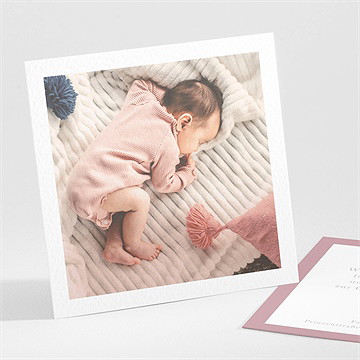 Dankeskarte Geburt glückssamen