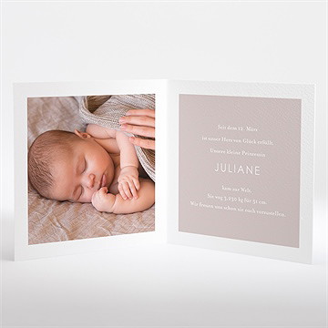 Geburtskarte meine kleinen schühchen - Vue 2