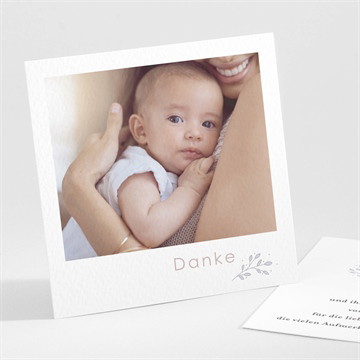 Dankeskarte Geburt meine kleinen schühchen