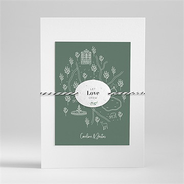 Hochzeitseinladung Samenliebe