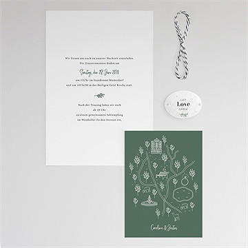 Hochzeitseinladung Samenliebe - Vue 3