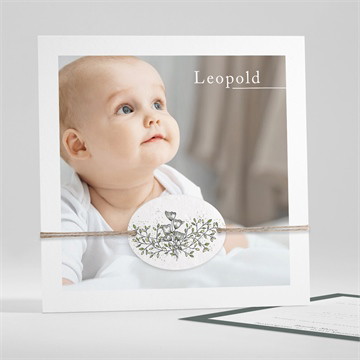 Geburtskarte ich will wachsen