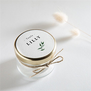 Aufkleber Taufe naturbezogen - Vue 2