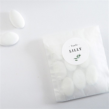 Aufkleber Taufe naturbezogen - Vue 4