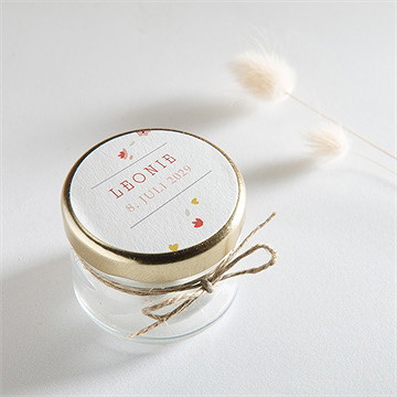 Aufkleber Taufe blühendes glück - Vue 2