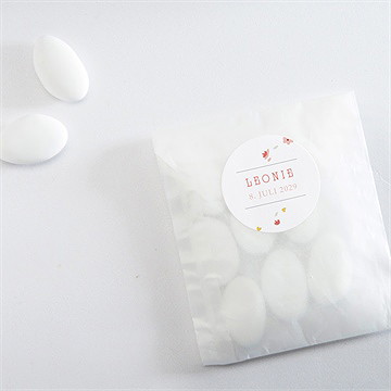 Aufkleber Taufe blühendes glück - Vue 4