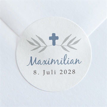 Aufkleber Taufe foto mosaik