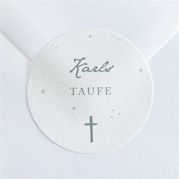 Aufkleber Taufe grünes licht -magnet