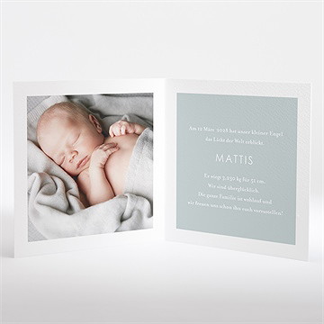 Geburtskarte Meine Kleinen Schuhe - Vue 2